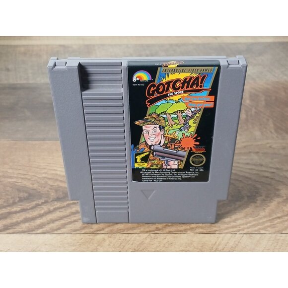 Gotcha (Nintendo NES, 1987) Game Only - Tested - Picture 1 of 2